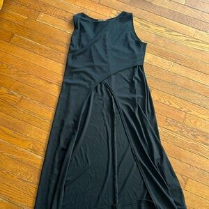 Daniel Laurent black long dress top